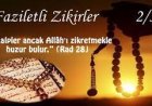 Zikirlerin Fazileti