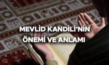 Mevlid Kandilinin Önemi