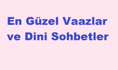 dini sohbet hattı
