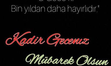 RESİMLİ KADİR GECESİ MESAJLARI 2023
