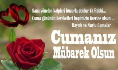 Resimli, dualı hayırlı cumalar mesajları