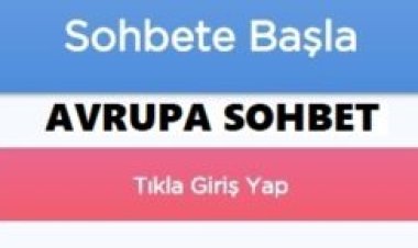 Avrupa chat sohbet odalari