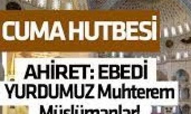 cuma gününde müslümanlar sohbet