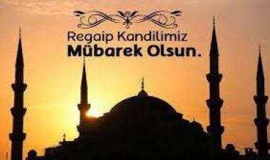 Regaip Kandili Mesajları 2024