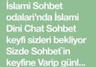 Dini Chat Siteleri Hakkında Fikirler ve Öneriler