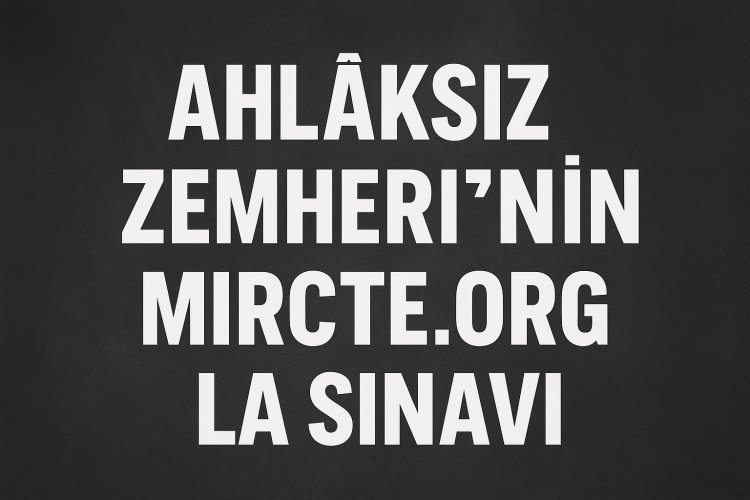 Sebebimsin.com Sahibi Zemheri’nin İslam Düşmanlığı